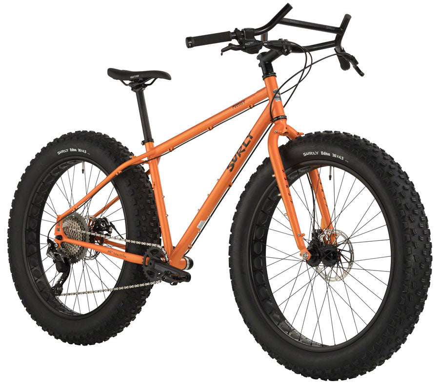 Surly Pugsley Fat Bike - Candied Yam Orange – Incycle Bicycles