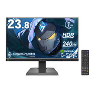 LCD-GD242UDB／240Hz 23.8インチ フルHD GigaCrysta(ブラック): 液晶