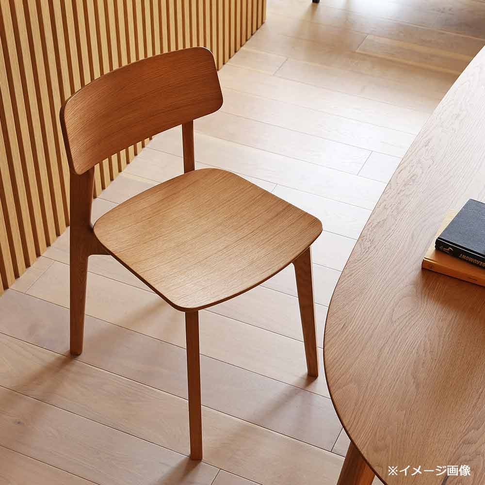 ダイニングチェア「ブラン」ホワイトオーク材 板座 | 【公式】大塚家具