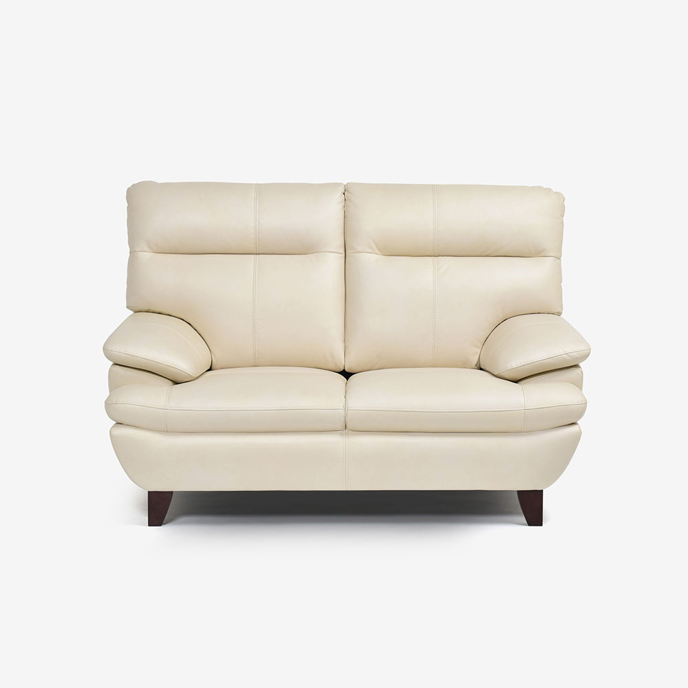 ソファ 3人掛け「ルーニー SD-344」幅198cm 布アイボリー色 #KR01