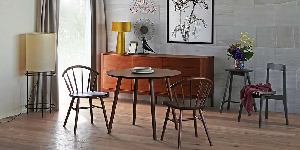 ダイニングチェア「アン」板座 ウォールナット材 | 【公式】大塚家具