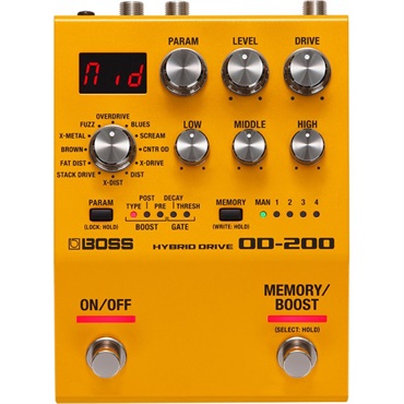 BOSS 【WEB限定在庫処分セール】 OD-200 [Hybrid Drive] オーバー