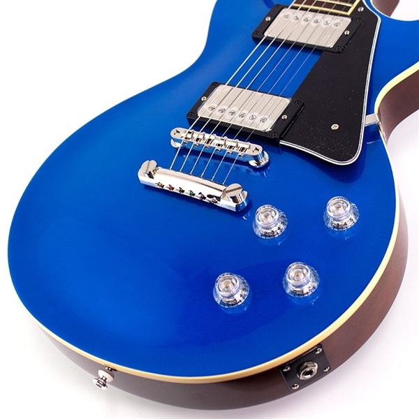 Three Dots Guitars LP Model Modified (Sapphire Blue Metallic