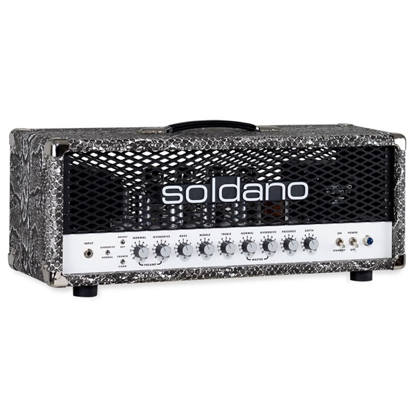 Soldano SLO-100 Custom Head Snake Skin（ソルダーノ） ｜イケベ楽器