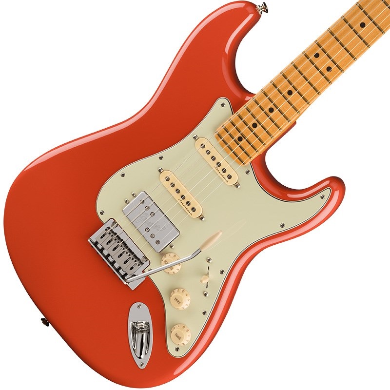 Fender MEX Player Plus Stratocaster HSS (Fiesta Red/Maple) [Made