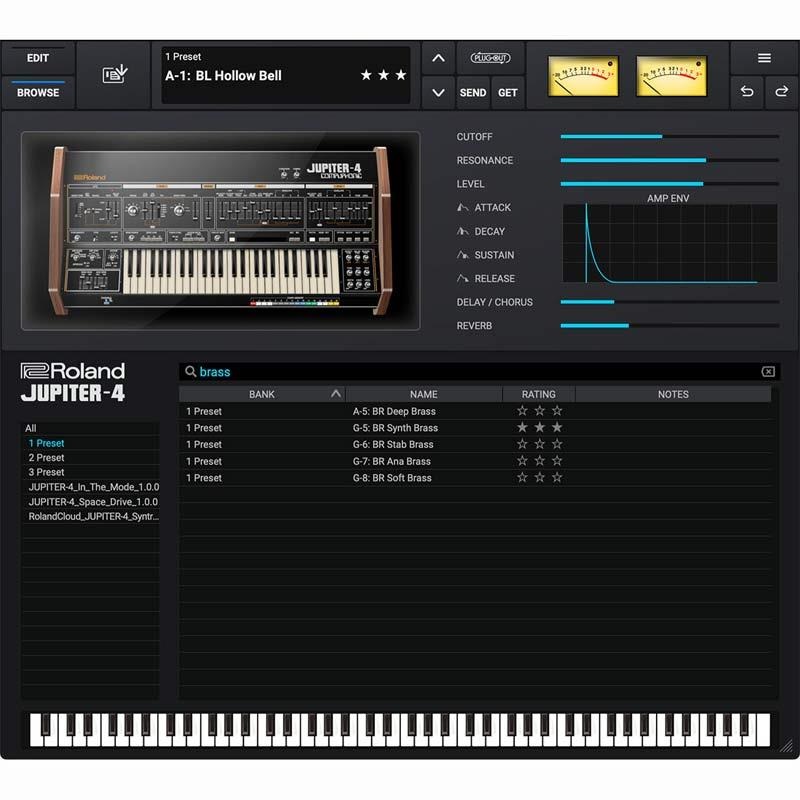 Roland JUPITER-4 Software Synthesizer [Lifetime Key] (ローランド
