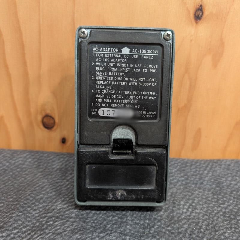 Ibanez VINTAGE TS-808 Tube Screamer Overdrive Pro Large Case '80