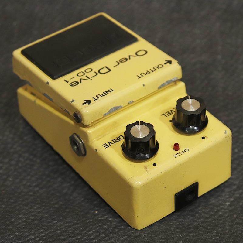 BOSS VINTAGE OD-1 Over Drive Long Dash Silver Screw '81 ｜イケベ