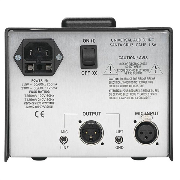 Universal Audio SOLO 610(1ch真空管プリアンプ・DI)(国内正規品