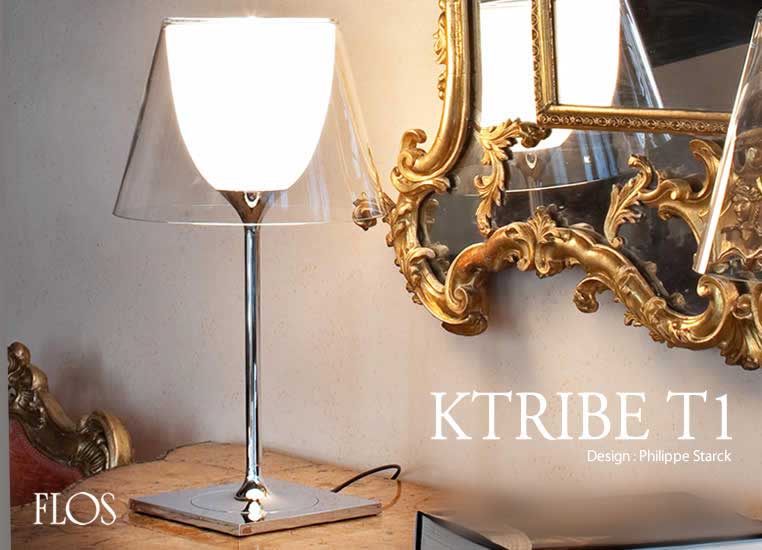 KTRIBE T1 GLASS KトライブT1ガラス テーブルランプ ｜ FLOS フロス