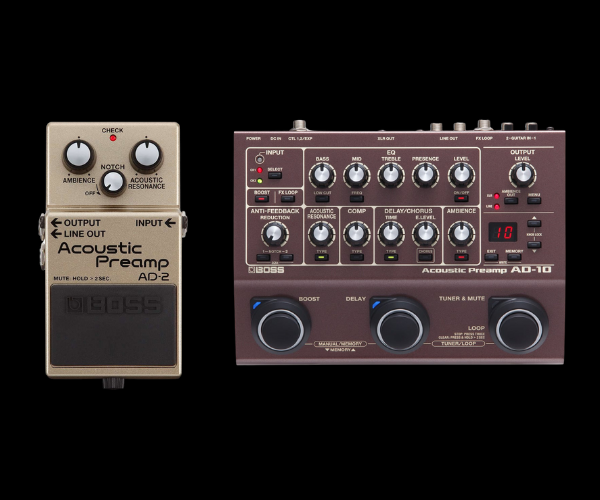 BOSS（ボス）アコースティック用比較と選び方＆おすすめモデル