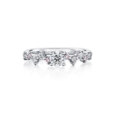 I-PRIMOオンラインショップ |アリエス(PinkDiamond)(プラチナ): 婚約指輪