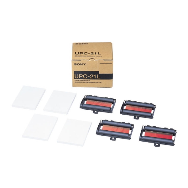 UPC-21L Lｻｲｽﾞｶﾗｰﾌﾟﾘﾝﾄﾊﾟｯｸ 200枚分/箱: エコー検査用品 - 医療Navi