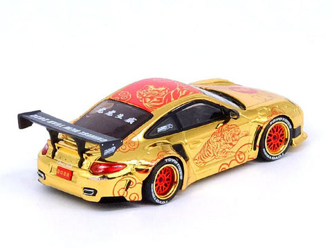 INNO64 Liberty Walk LBWK Porsche 997 Year of Tiger 2022 with