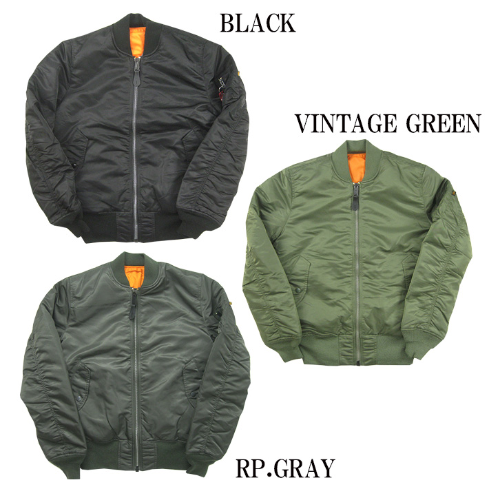 ALPHA アルファ MA-1 JAPAN SPEC フライトジャケット 20004 -JOE-
