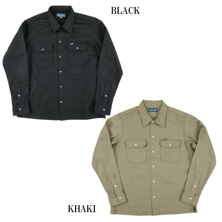 IRON HEART アイアンハート 11oz T/C メカニックシャツ IHSH-364
