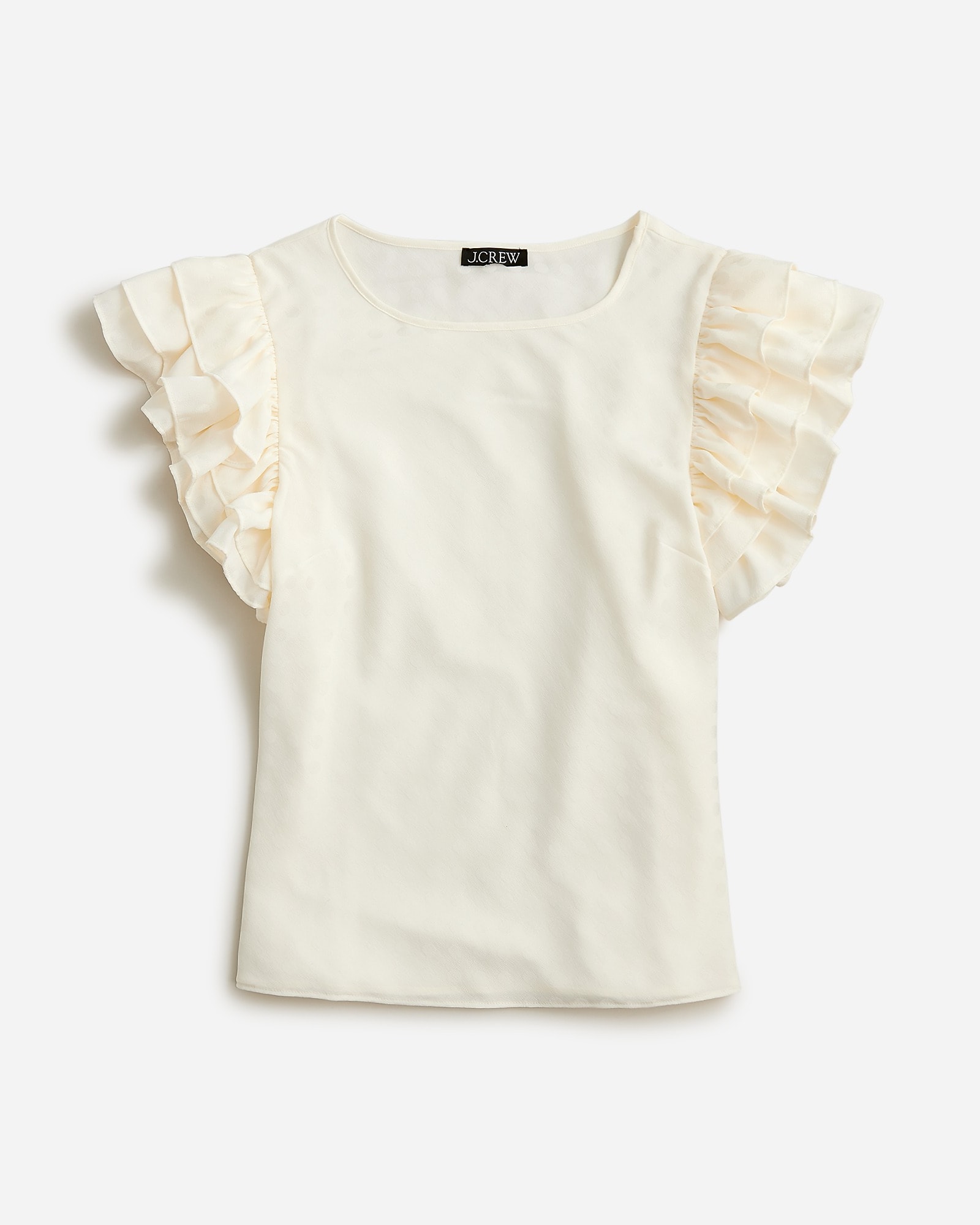 Ruffle-sleeve Top For Women | J.Crew