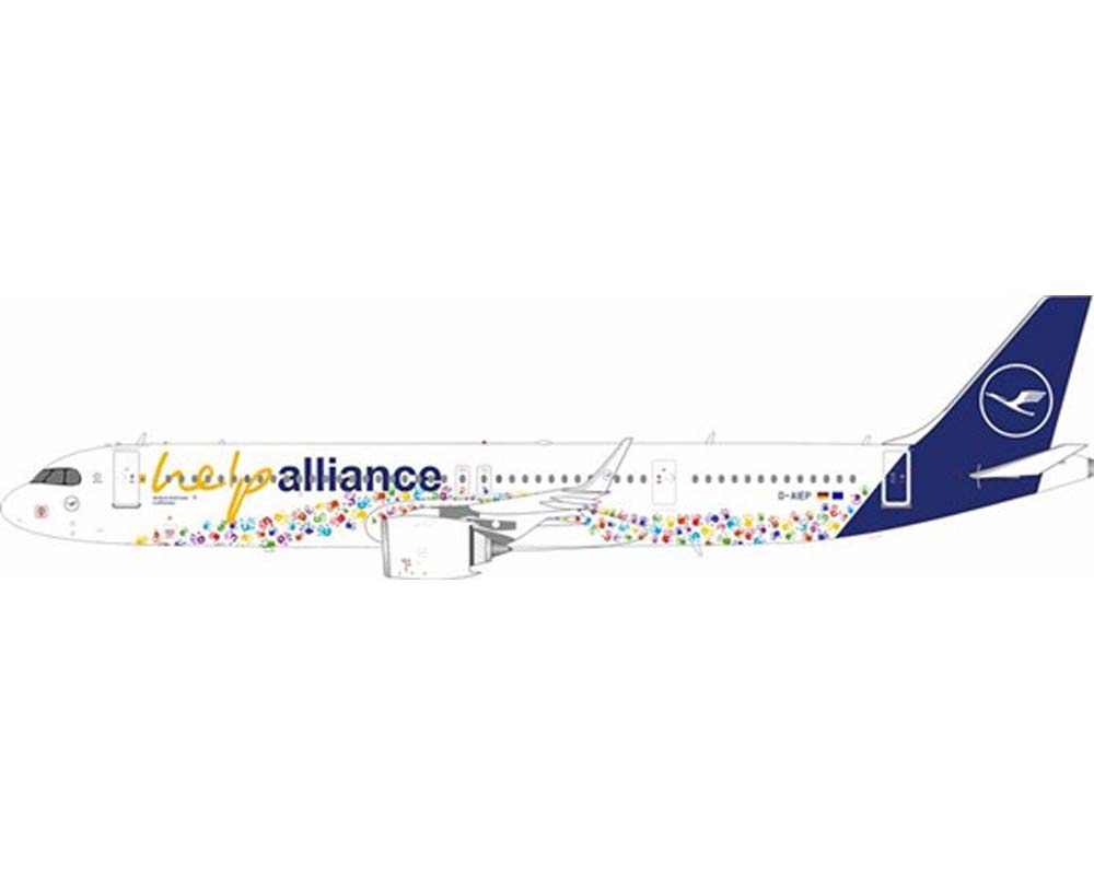 www.JetCollector.com: Lufthansa A321 help alliance, w/stand D-AIEP