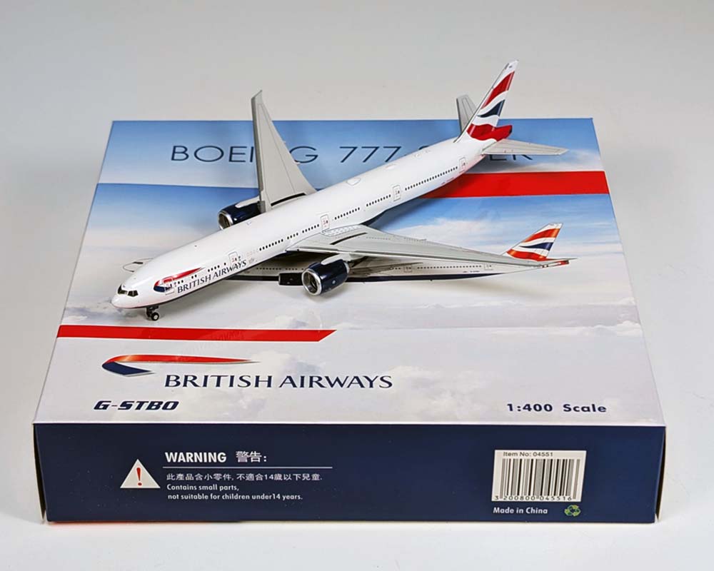 www.JetCollector.com: British Airways B777-300ER G-STBO 1:400