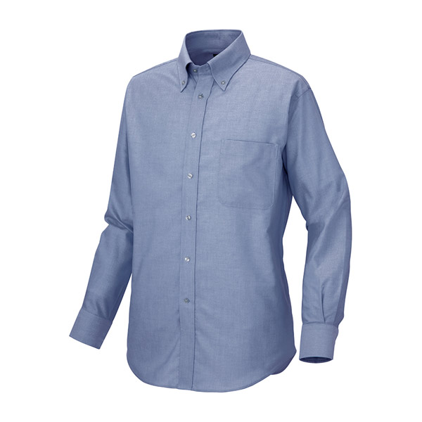 AZ-7882】 【ストレッチ】オックスフォードボタンダウンシャツ(長袖