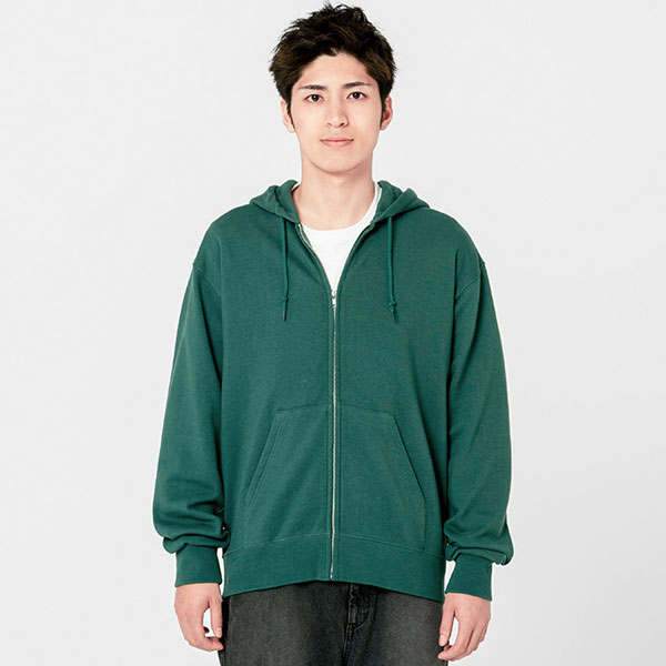 189-NNZ】 9.7オンス スタンダードWフードジップパーカー(裏毛