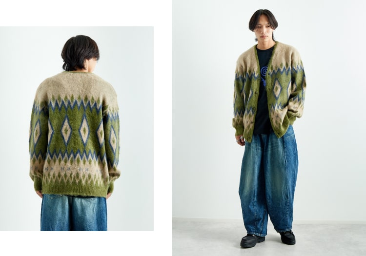 NEEDLES(ニードルズ)モヘアカーディガンと24秋冬新作特集｜JEANS