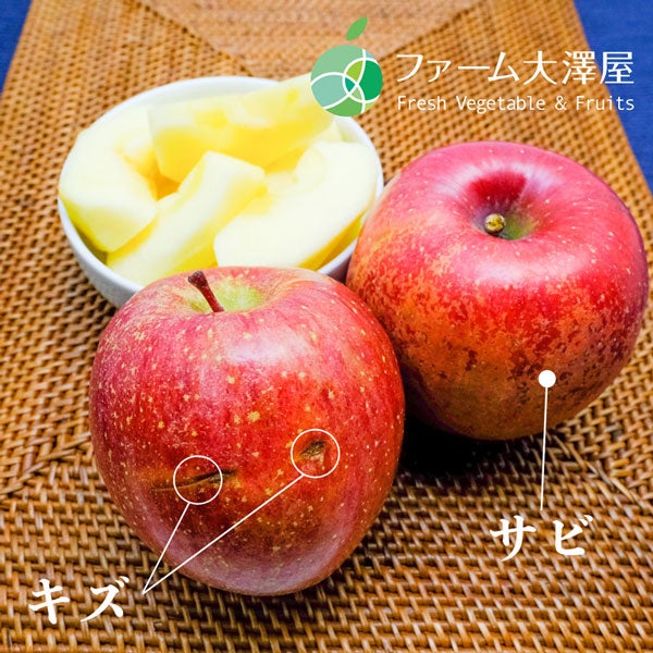 ファーム大澤屋 サンふじ 志賀高原産名人のはねだしりんご 家庭用 約
