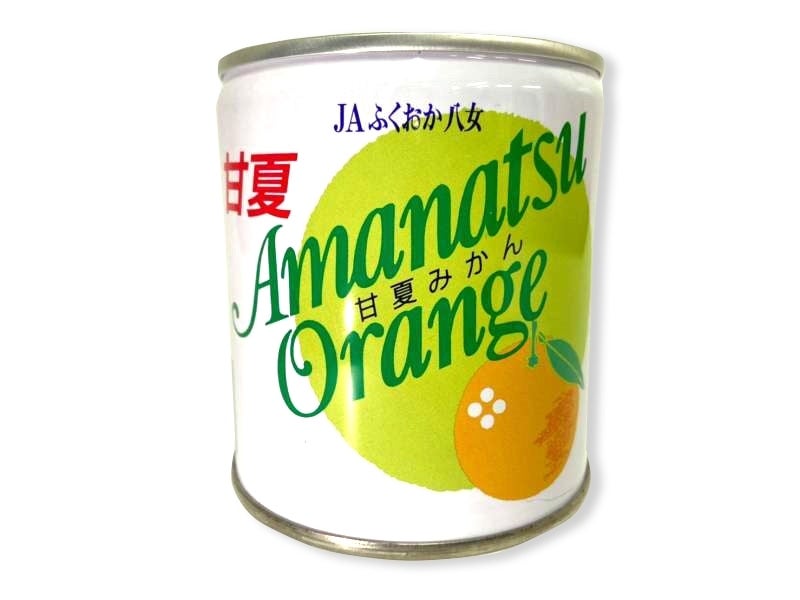 JAふくおか八女 甘夏みかん缶詰（約295g×1缶）: 博多うまかショップ