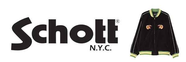 Schott ショット 別珍|スーベニアジャケット『SOUVENIR JACKET 顔虎