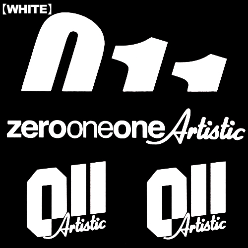 メール便対応】 011ARTISTIC ステッカー LOGO SET 【公式】ジャング