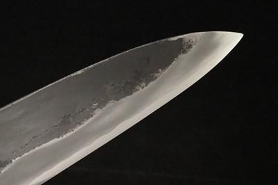 武峰作 （試作）青一・無銘 藤印 厚口牛刀5寸5分・上研ぎ | 日本刃物総本店