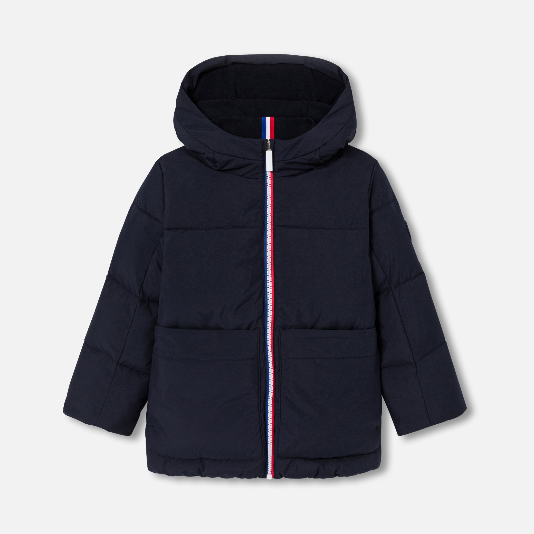 jacadi ダウンコート ネイビー ハート ジャカディ81センチ jacadi