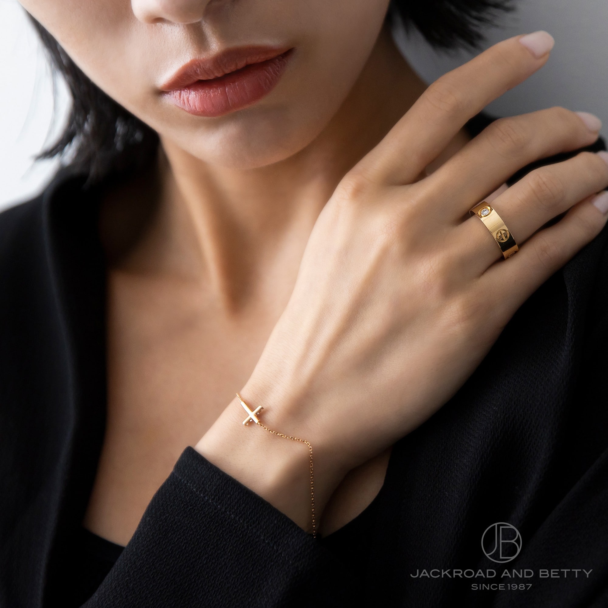 ラブリング 3Pダイヤ YG[B4032451] Love Ring | カルティエ 新品