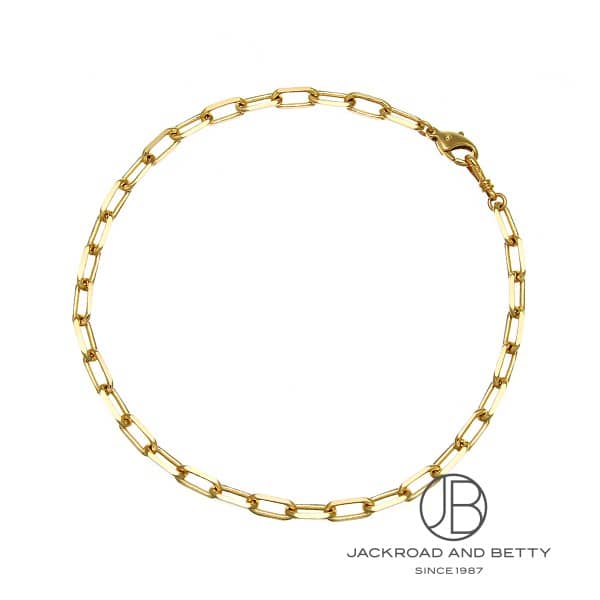 K18 カット アズキ チェーン ブレスレット 5.4g 20cm[] K18 Cut Azuki