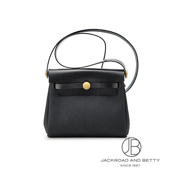 エールバッグジップ 20 ノワール ブラック 黒[H086430CCAA] Herbag Zip