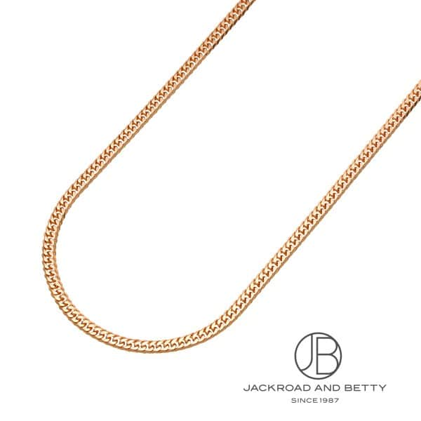 K18PG 6面 ダブル 10g 50cm ネックレス 造幣局刻印有り[] K18PG Gold