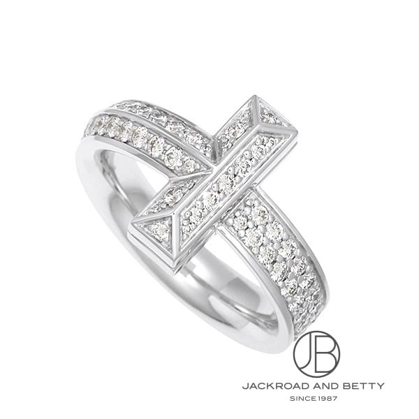 Tワン ワイド ダイヤモンド リング WG[68170087] T1 Wide Diamond Ring
