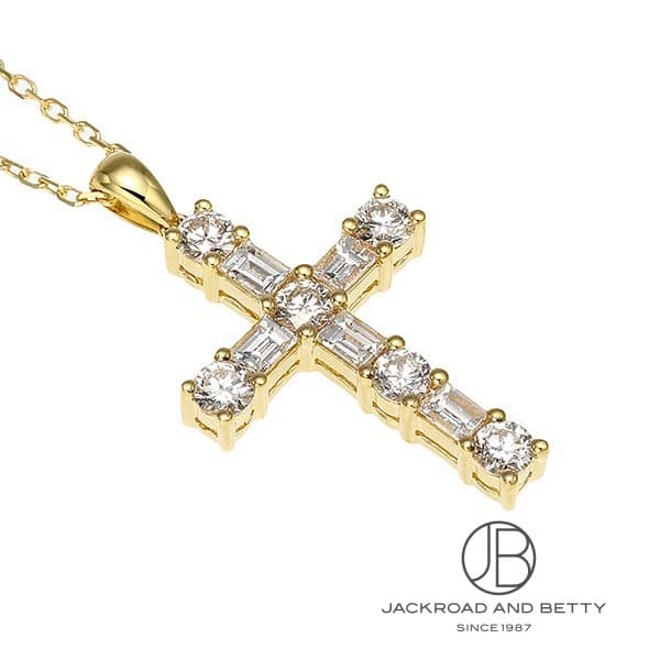 ダイヤモンド クロス ペンダント[NK0037] Diamond Cross Pendant