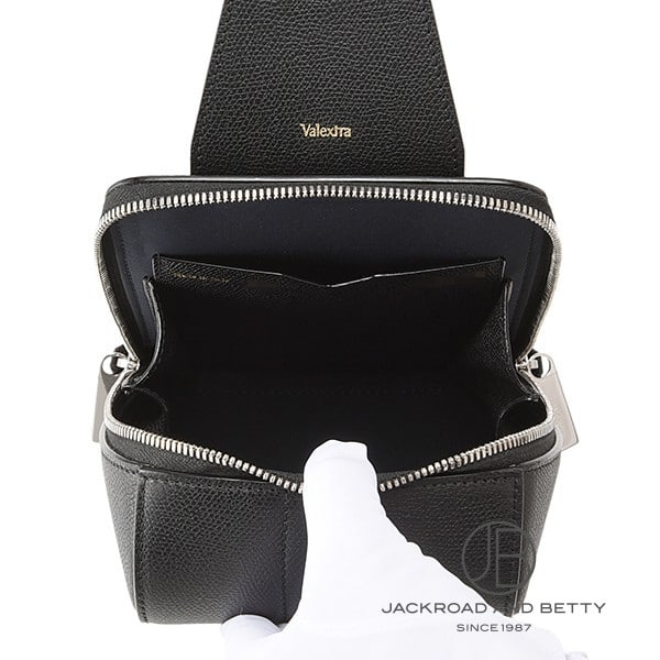 Vライン ワンショルダー バックパック ミニ ブラック 黒