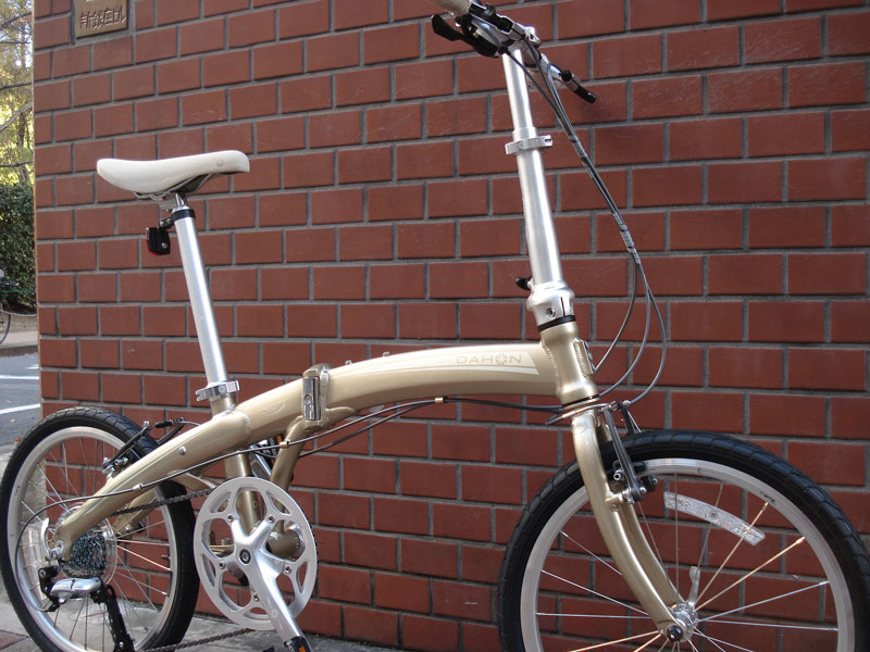 折りたたみ自転車 ダホン Mu SLX 2016モデル 東京・銀座の自転車屋
