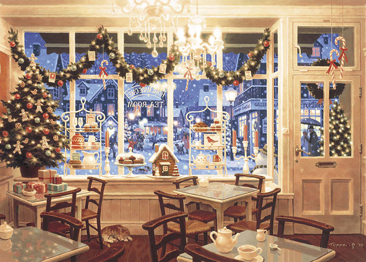 EPO-07-704 笹倉鉄平 12月のティールーム 500ピース エポック社 の商品