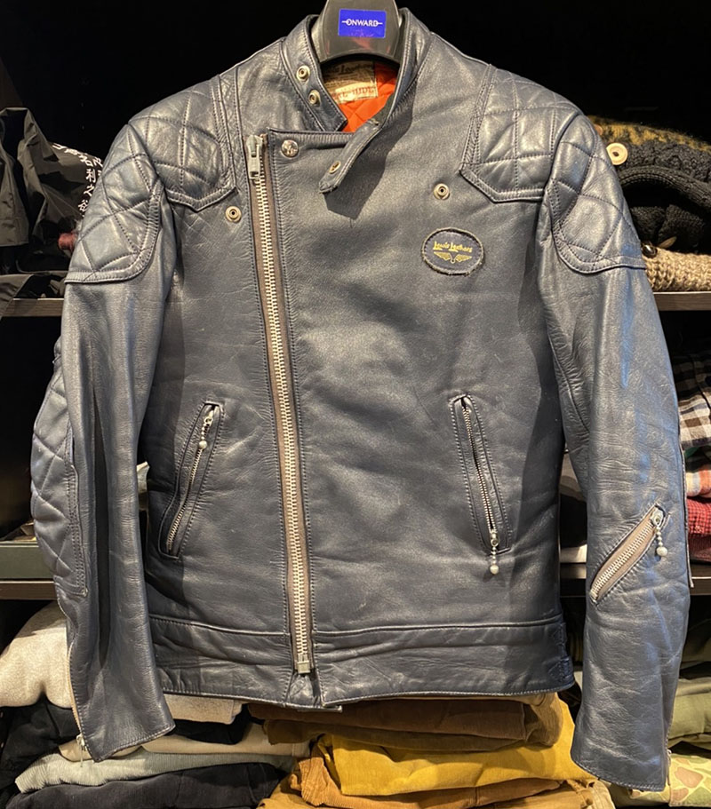 ルイスレザー 70s スーパーモンザ 紺 ビンテージ古着の買取 | 古着買取