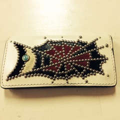 ウルフズヘッドのスパイダーウェブウォレット最高ですね | 古着買取の