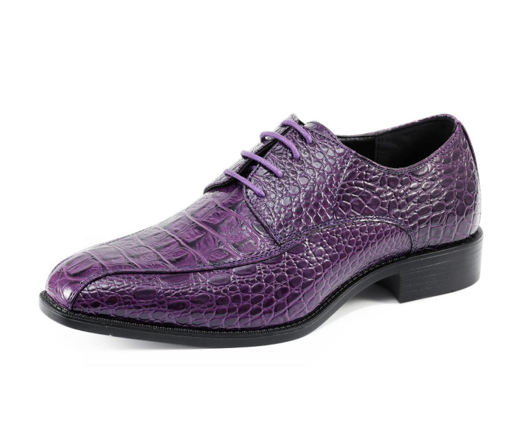 Purple Oxford Shoes | Harvey by Amali | Just Men's Shoes – Just