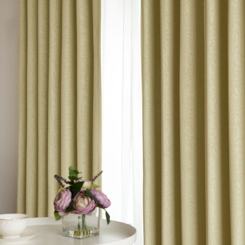 モアナ カーテン JE-67239 グリーン ｜ジャストカーテン