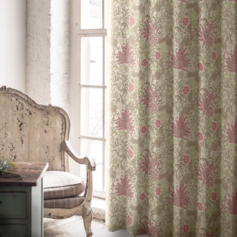 ディープフォレスト カーテン JE-91019 ローズ ｜ジャストカーテン