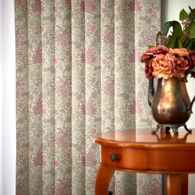 ディープフォレスト カーテン JE-91019 ローズ ｜ジャストカーテン