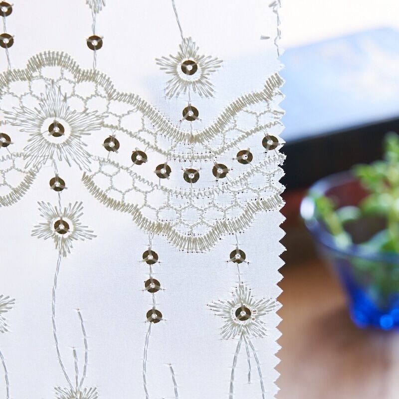 エリーゼ レースカーテン JE-92515 ホワイト ｜ジャストカーテン