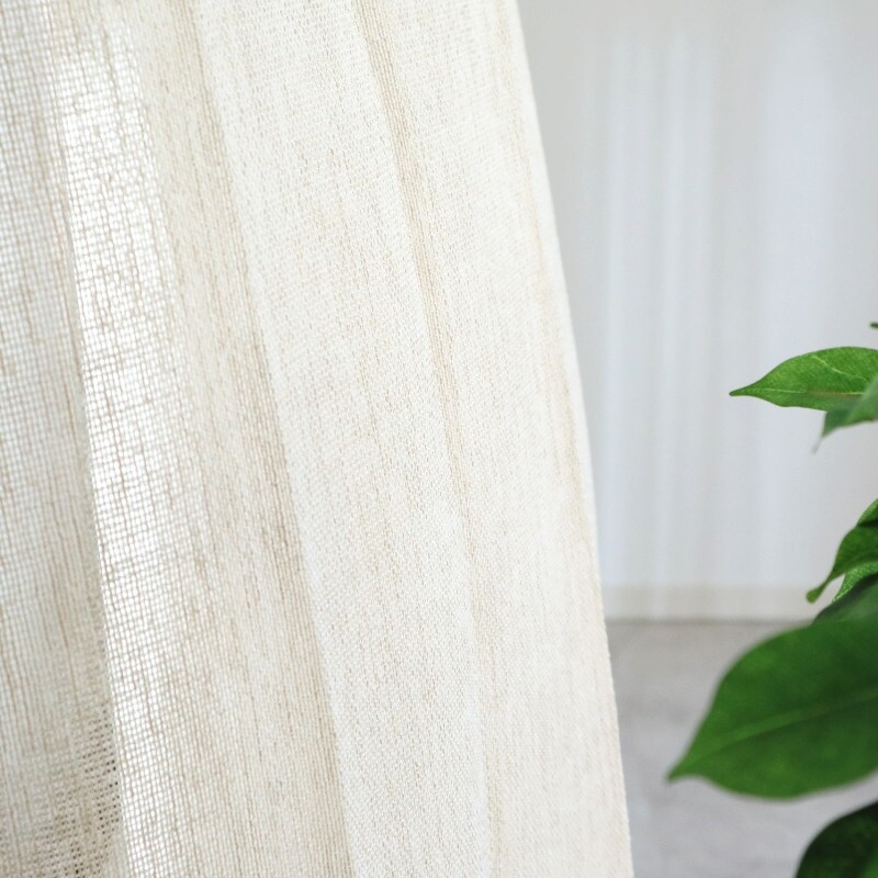 ソイル レースカーテン JE-92869 ベージュ ｜ジャストカーテン