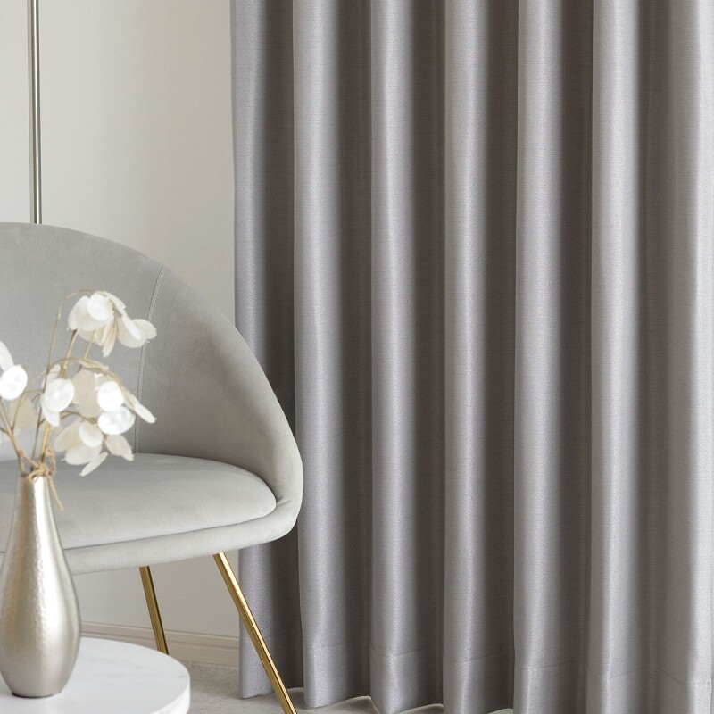 イネス カーテン JE-98058 ライトグレー ｜ジャストカーテン